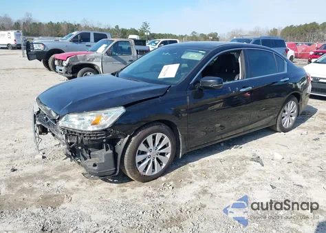 2014 Honda Accord Ex-L из США, поврежденный, VIN 1HGCR2F80EA307005
